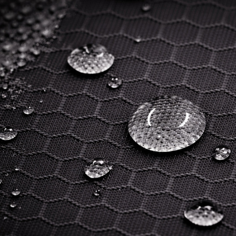 Сумка-слинг «Nomad» на одно плечо из водостойкого переработанного пластика, черный