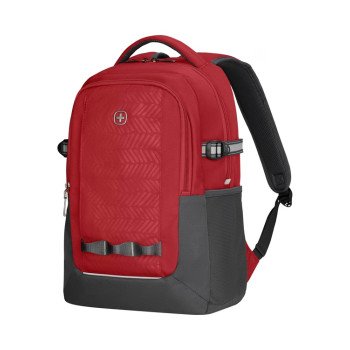 Рюкзак WENGER NEXT Ryde 16", красный/антрацит, переработанный ПЭТ/Полиэстер, 32х21х47 см, 26 л.