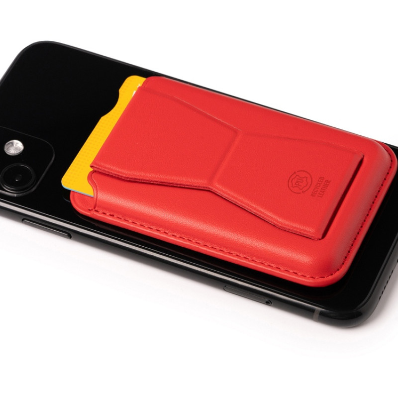 Картхолдер с подставкой "Sekun", красный