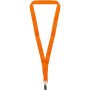 Ланъярд из RPET с клипом, оранжевый