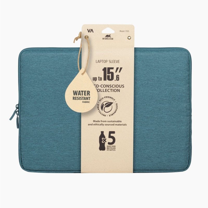 RIVACASE 7705 aquamarine ECO чехол для ноутбука 15.6" / 12 RIVACASE 7705 aquamarine ECO чехол для ноутбука 15.6" / 12