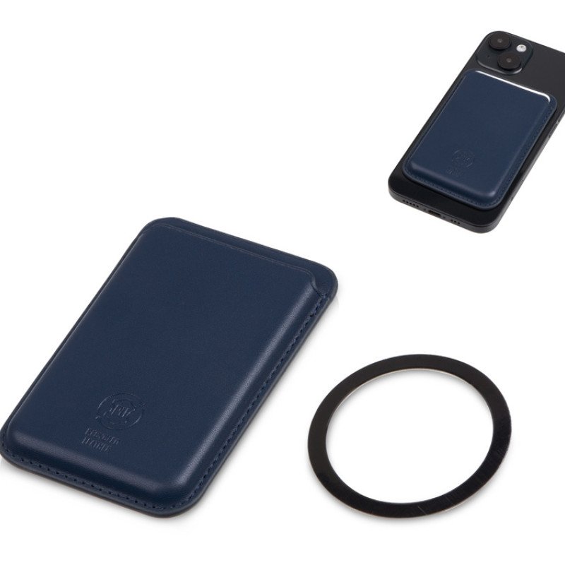 Магнитный картхолдер "Cairo", темно-синий