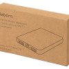 Портативное зарядное устройство из rPET "Reborn", 5000 mAh, серый Портативное зарядное устройство из rPET "Reborn", 5000 mAh, серый