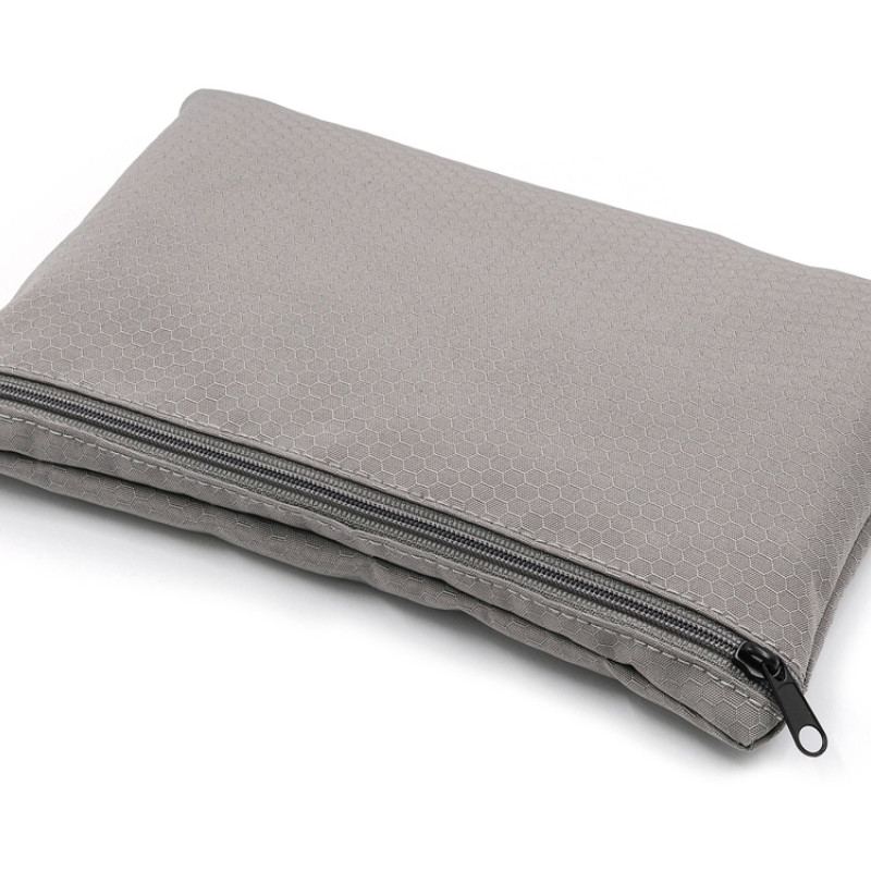 Сумка-слинг «Nomad» на одно плечо из водостойкого переработанного пластика, серый