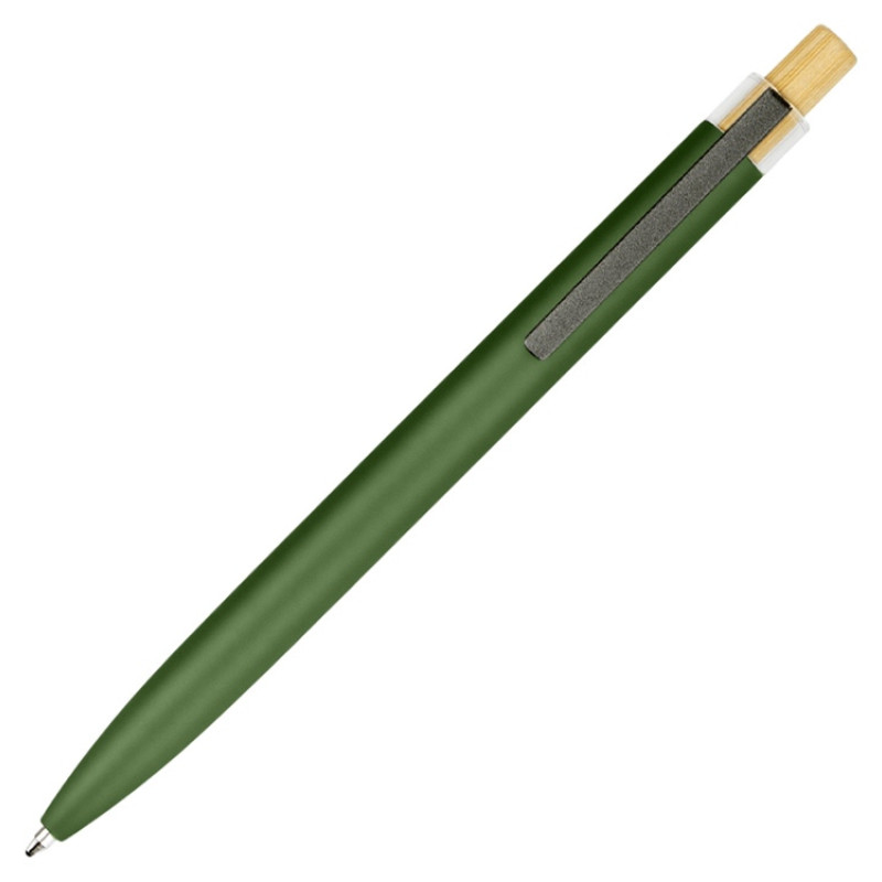 Ручка из переработанного алюминия "Blossom", зеленый