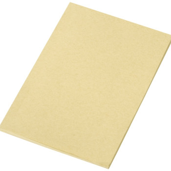 Блокнот А5 "Marsilea" из переработанного бамбука, 40 листов, гибкая обложка, натуральный