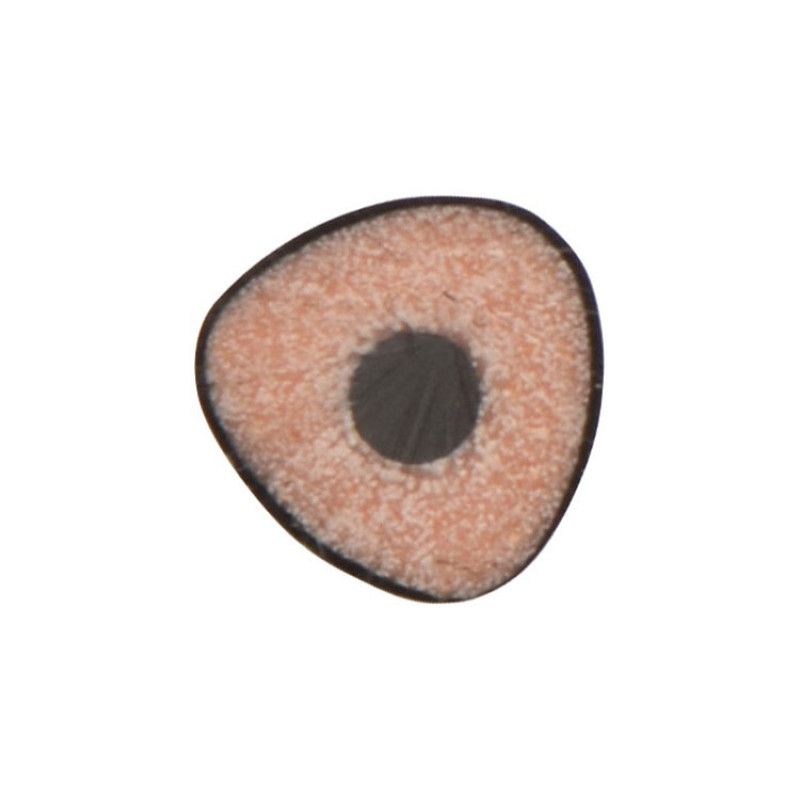 Трехгранный карандаш "Conti" из переработанных контейнеров, черный