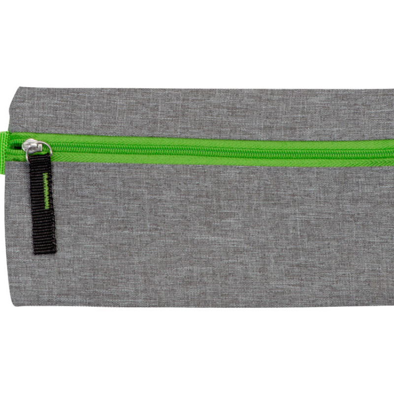 Универсальный пенал из переработанного полиэстера RPET "Holder", серый/зеленый