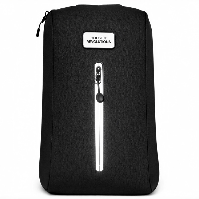 Сумка-слинг «Nomad» на одно плечо из водостойкого переработанного пластика, черный