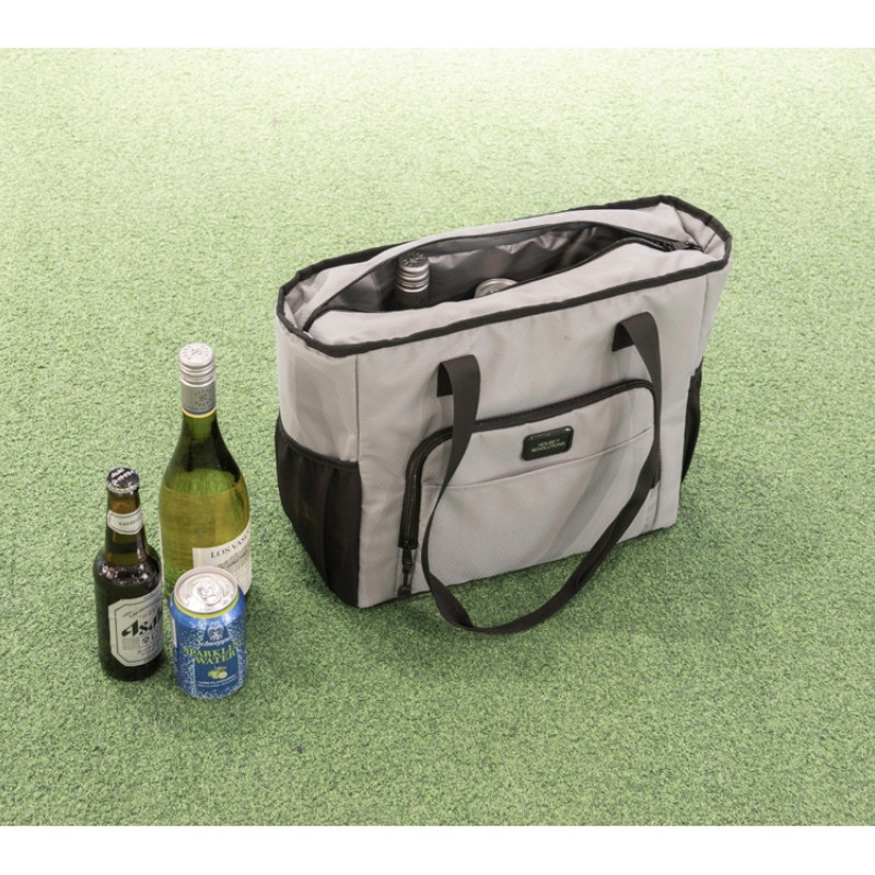 Сумка-холодильник Polar Eco водостойкая из переработанного пластика Сумка-холодильник Polar Eco водостойкая из переработанного пластика