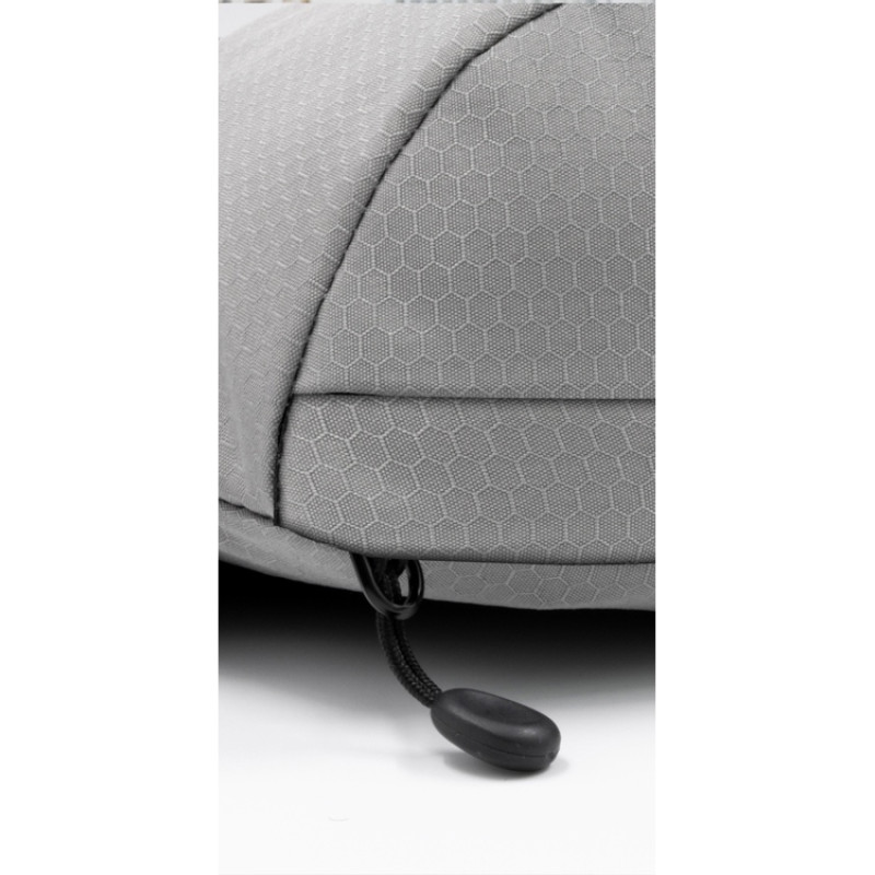 Сумка-слинг «Nomad» на одно плечо из водостойкого переработанного пластика, серый