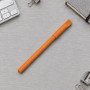 Ручка картонная с колпачком "Recycled", оранжевый (Р)