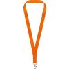 Ланъярд из RPET с карабином, оранжевый