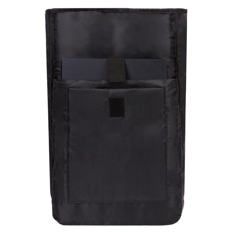 Рюкзак на липучке Vel из переработанного пластика, синий Рюкзак на липучке Vel из переработанного пластика, синий