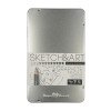 Набор чернографитовых карандашей  "Sketch & Art" ,12 шт. 2h-9b, металлическая коробка с ложементом