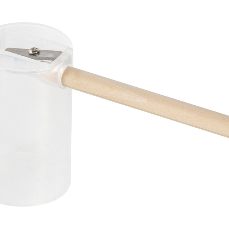 Набор карандашей "Cartoon" 12 единиц, натуральный/прозрачный