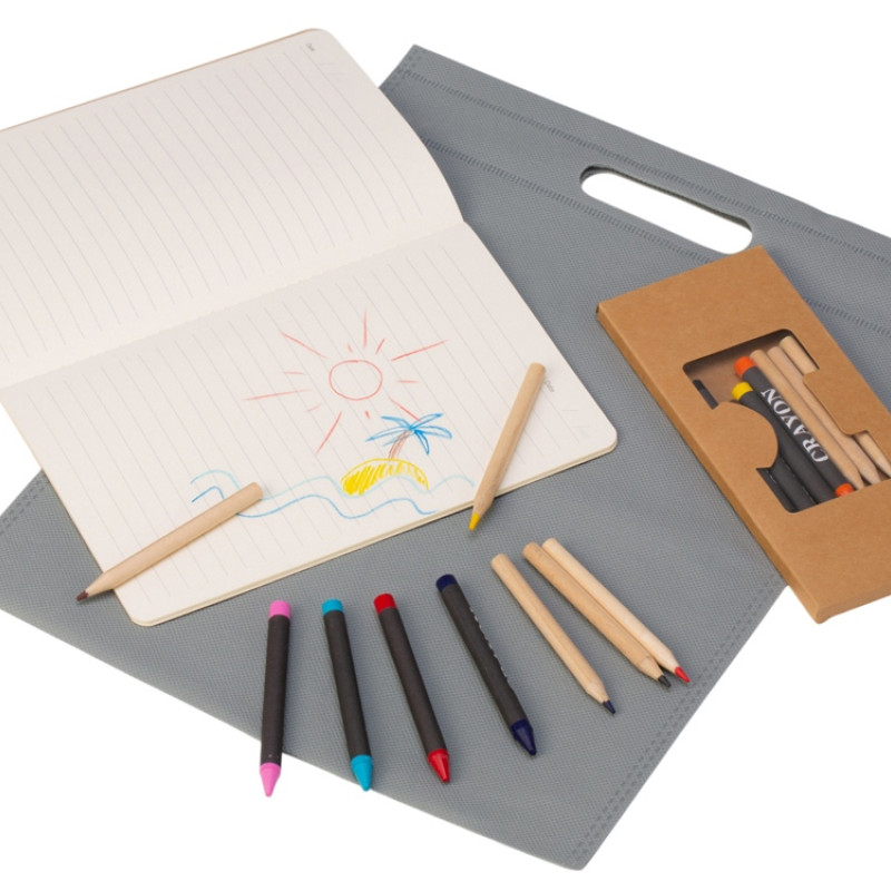 Подарочный набор для творчества "Les Artistes", натуральный/серый