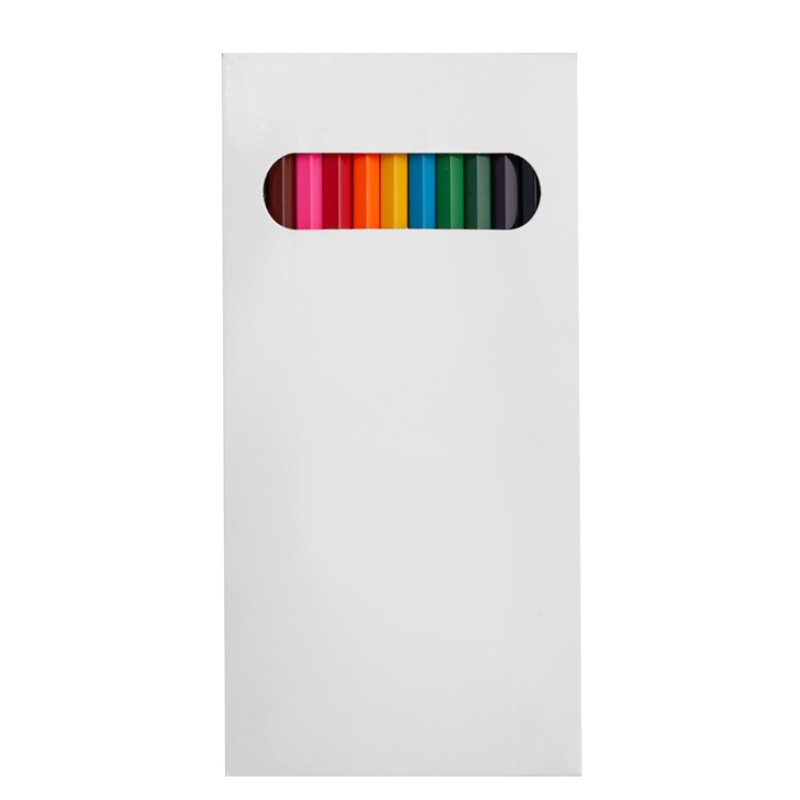 Набор из 12 цветных карандашей "Hakuna Matata", белый