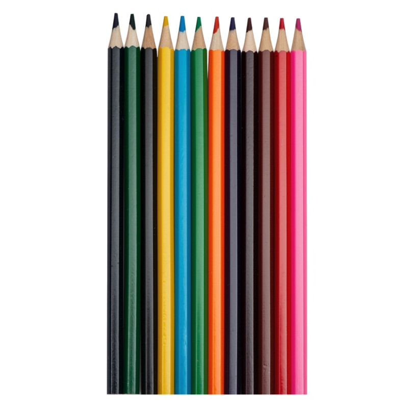 Набор из 12 цветных карандашей "Hakuna Matata", синий