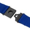 Ланьярд с карабином и замком безопасного разрыва, синий