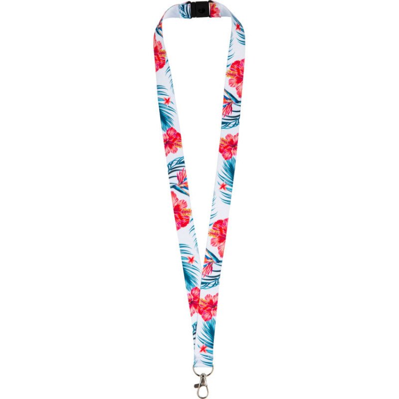 Ланъярд 2 см с карабином и замком обрыва