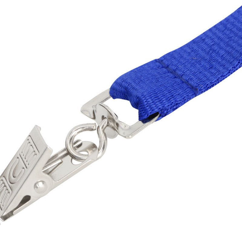 Ланьярд с клипом, синий