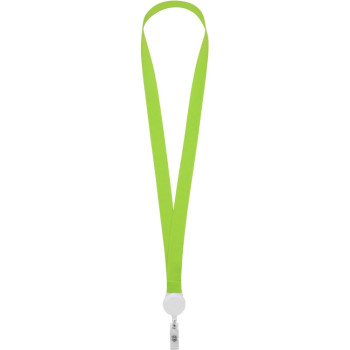 Ланьярд с ретрактором, зеленое яблоко