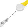 Ланьярд с ретрактором, желтый