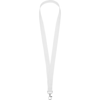 Ланьярд с карабином, белый