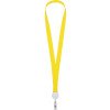 Ланьярд с ретрактором, желтый
