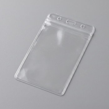 Бейдж Crystal Vert 84*135 мм (внут.размер  74*105 мм), прозрачный