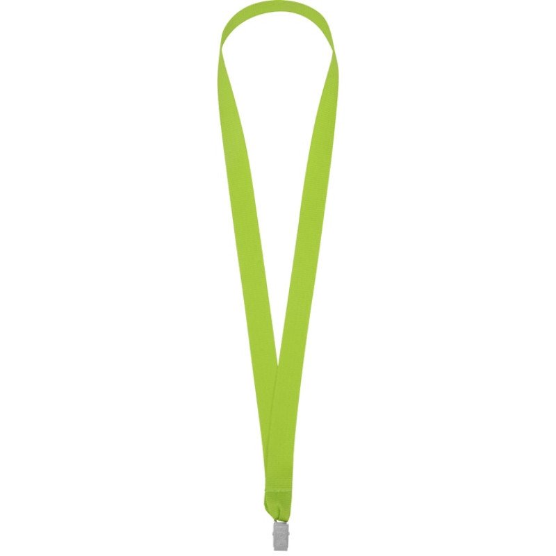 Ланьярд с клипом, зеленое яблоко