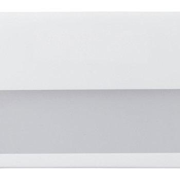 Бейдж с загибушкой(литой) 90х60мм, белый