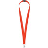 Ланьярд с карабином и замком безопасного разрыва, красный