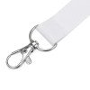 Ланьярд с карабином, белый