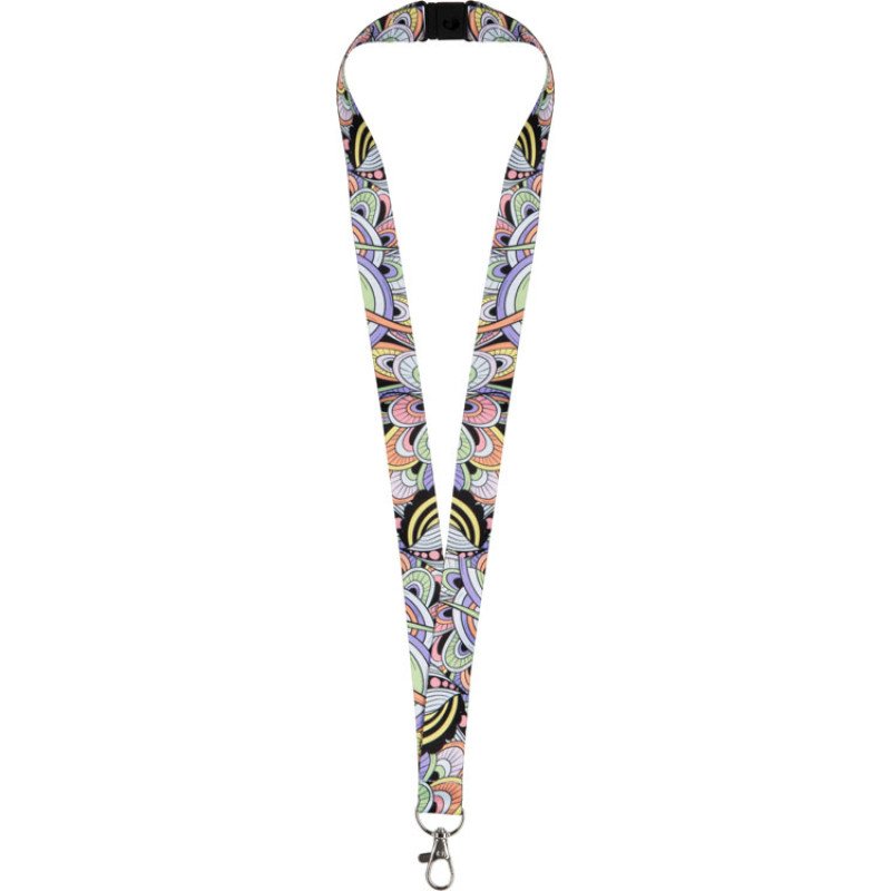 Ланъярд 2 см с карабином и замком обрыва