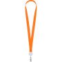 Ланьярд с ретрактором, оранжевый
