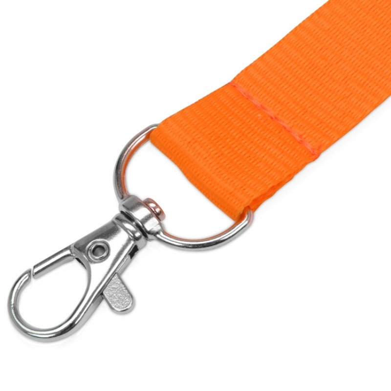 Ланьярд с карабином и замком безопасного разрыва, оранжевый