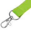 Ланьярд с карабином и замком безопасного разрыва, зеленое яблоко