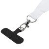 Ланъярд 2 см под сублимацию с карабином и узким держателем для телефона из ПЭ