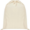 Рюкзак со шнурком Oregon хлопка плотностью 140 г/м2, natural