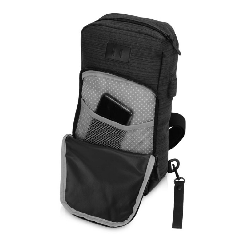 Сумка Even на одно плечо, серый (Р)