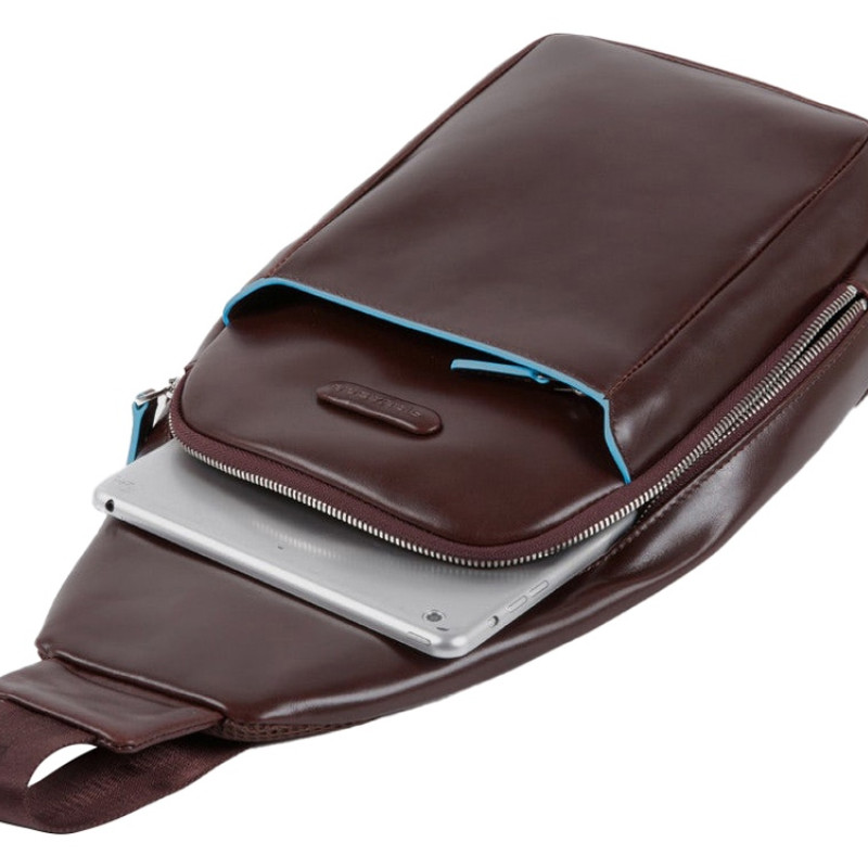 Сумка-слинг, Piquadro Blue Square, темно-синий