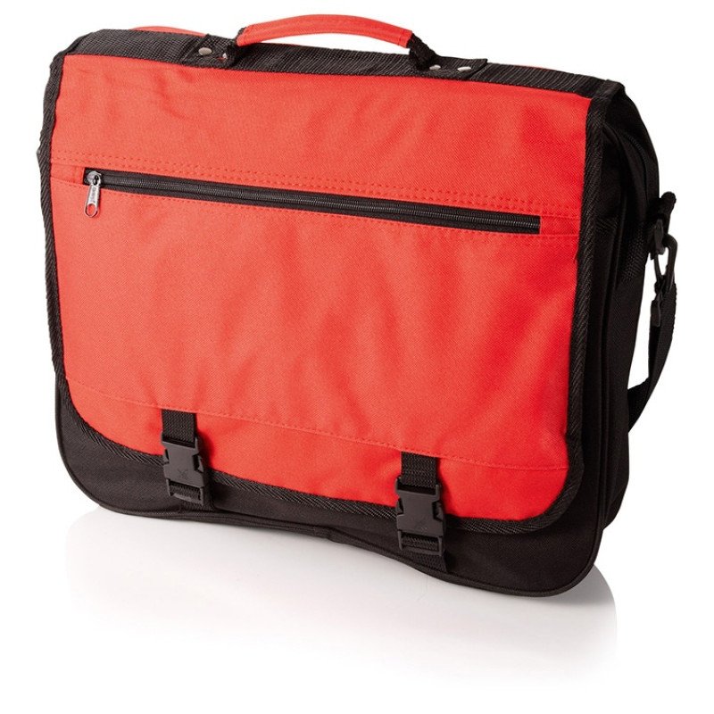 Сумка "Anchorage", красный/черный