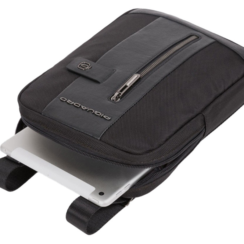 Сумка через плечо, Piquadro Brief, Черный