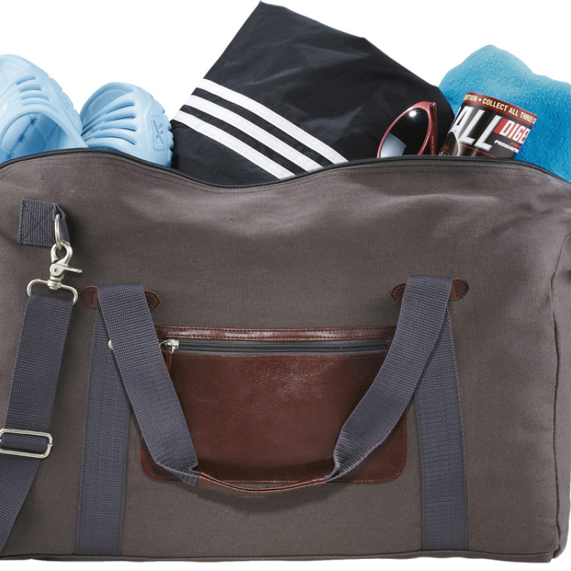 Сумка "Duffel", коричнево-серый