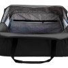 Сумка дорожная TORBER РИТМ, чёрная, полиэстер 900D с PU покрытием, 65 х 37 х 34 см