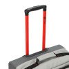 Сумка на колесах TORBER РИТМ, серый, полиэстер 900D с PU покрытием, 62 х 39,5 х 28,5 см, 56 л