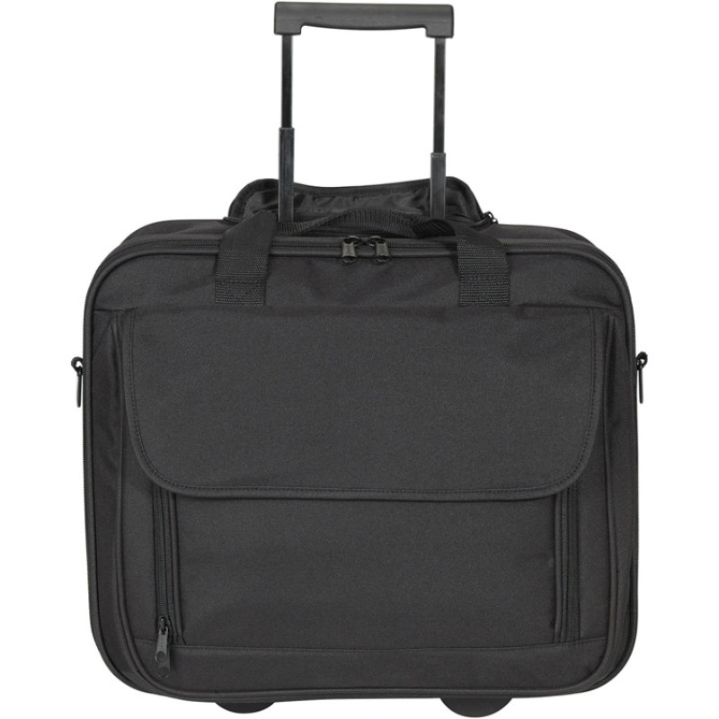 Сумка на колесиках с отделением для ноутбука, черный