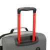 Сумка на колесах TORBER РИТМ, серый, полиэстер 900D с PU покрытием, 49 x 35,5 x 26 см, 35 л